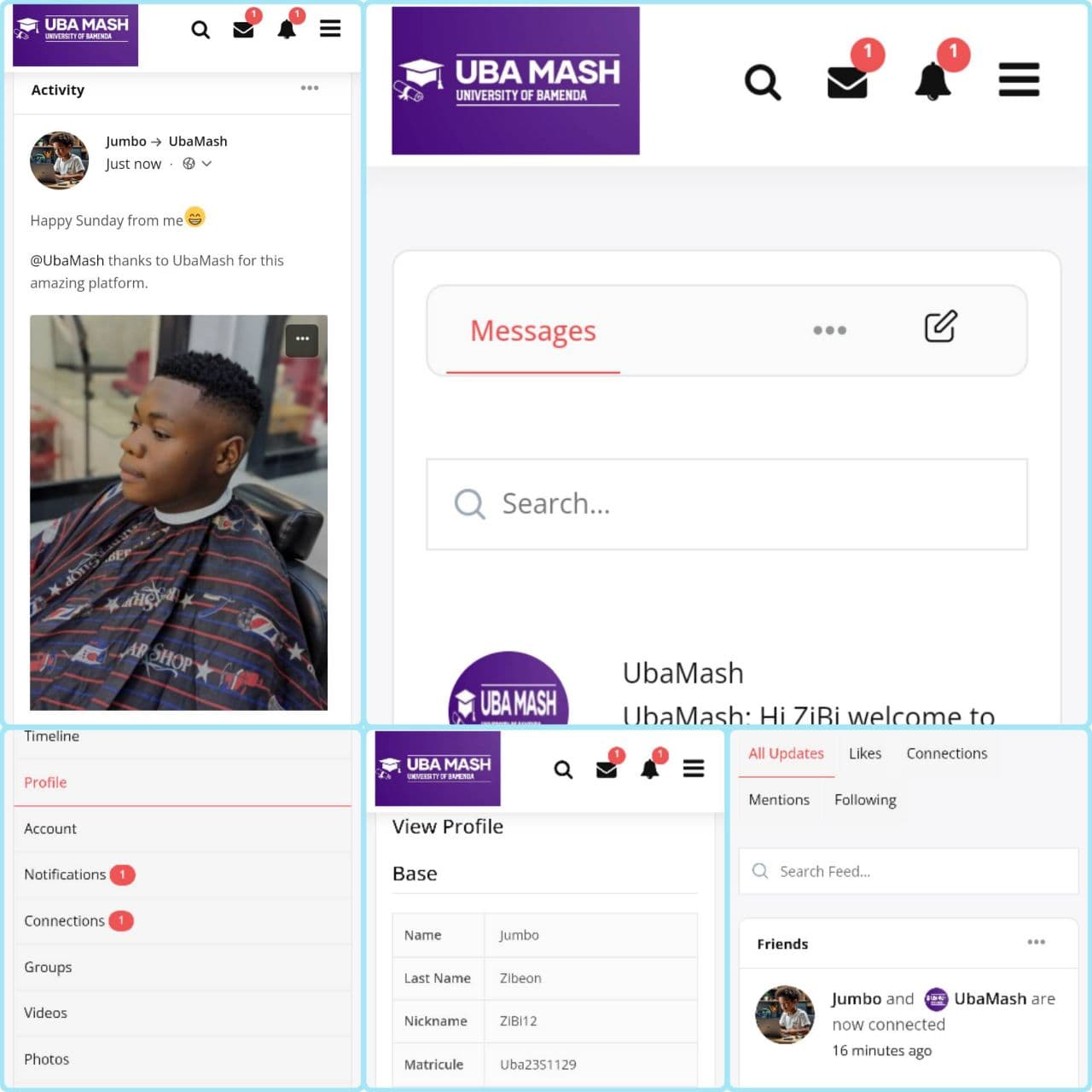Ubamash Social Media